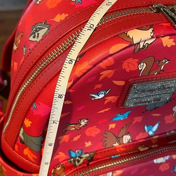 Loungefly Disney Parks Critter Red Backpack-like new - Picture 12 of 13